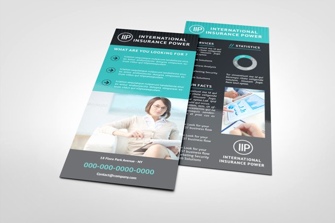 Rack Card Template Indesign New Business Rack Card Template