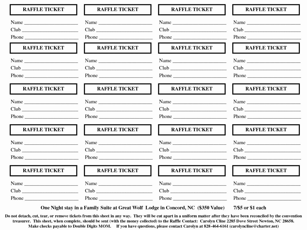 Raffle Entry form Template Beautiful Raffle Entry form Template