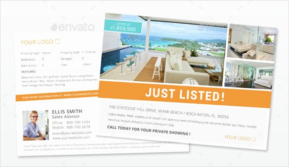 Real Estate Postcard Template Best Of Realtor Postcard Template – 18 Free Psd Vector Eps Ai