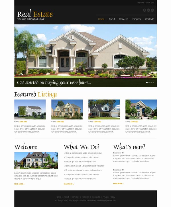 Real Estate Website Template Fresh Best Real Estate Website Designs to Create Your Online Website