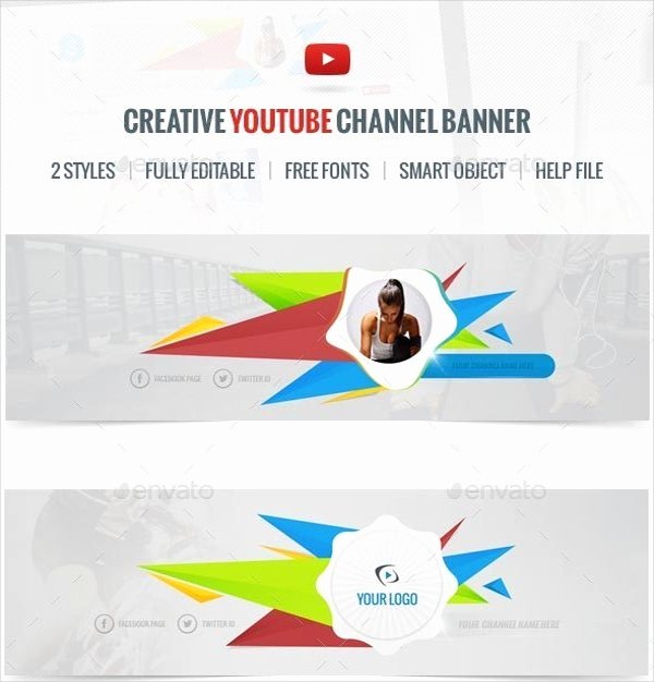 Red Youtube Banner Template New Banner Templates – 21 Free Psd Ai Vector Eps