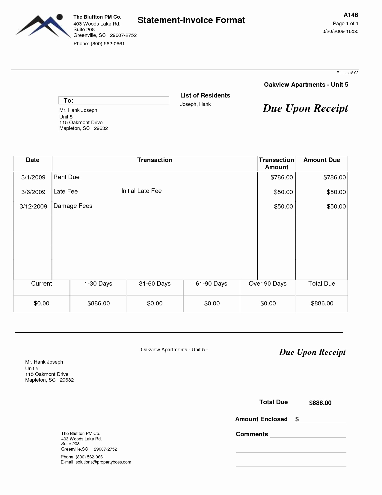 Rent Invoice Template Excel Unique Rental Invoice Template Excel