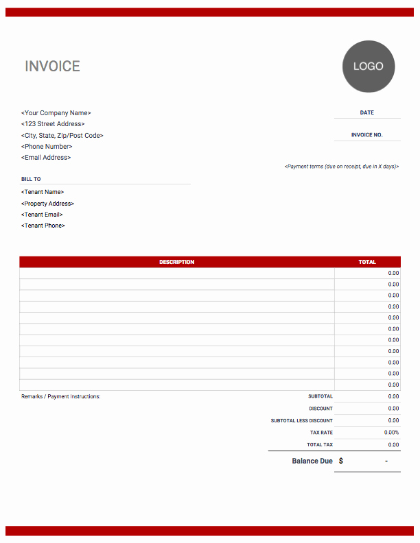 Rent Invoice Template Excel Unique Rental Invoice Template south Africa Archives Ah