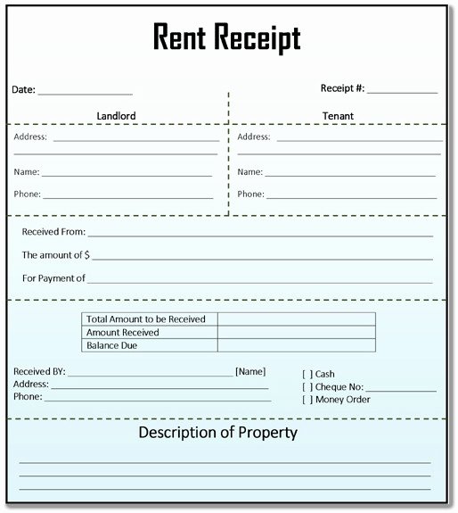 Rent Paid Receipt Template Best Of 8 House Rent Receipt Template In Doc Pdf format