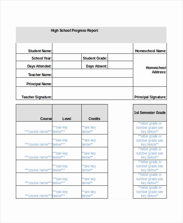 Report Card Template Excel New 11 Report Card Templates Word Docs Pdf Pages