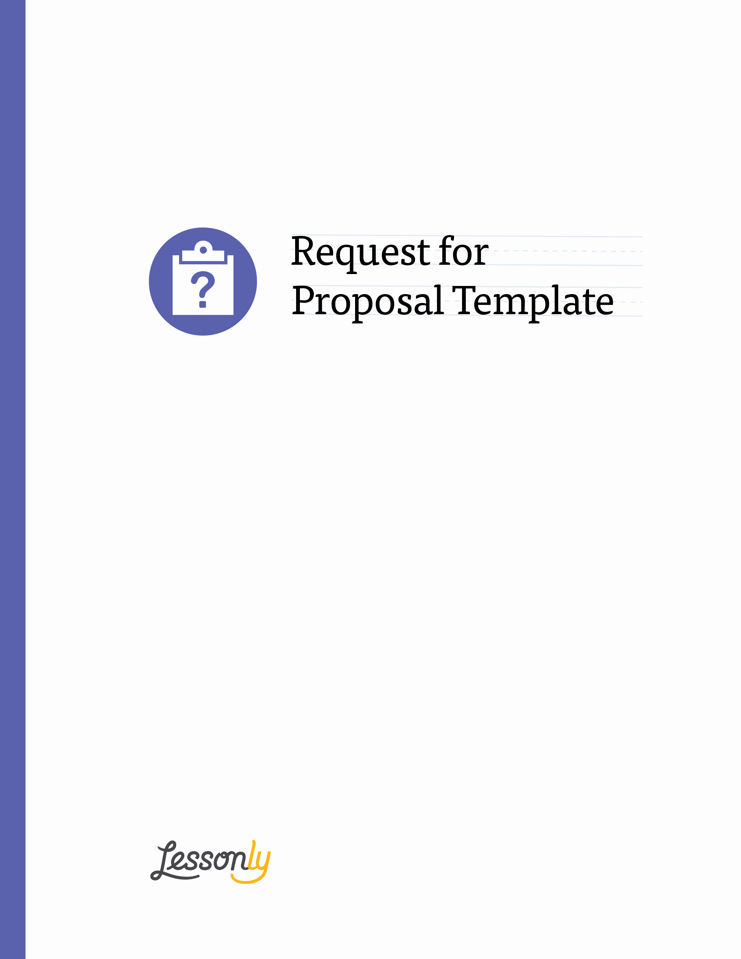 Request for Bid Template Best Of Free Lms Request for Proposal Template Lessonly