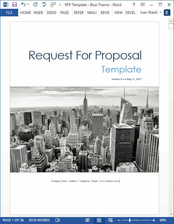 Request for Proposal Template Word Best Of Request for Proposal Rfp Templates Ms Fice and Apple