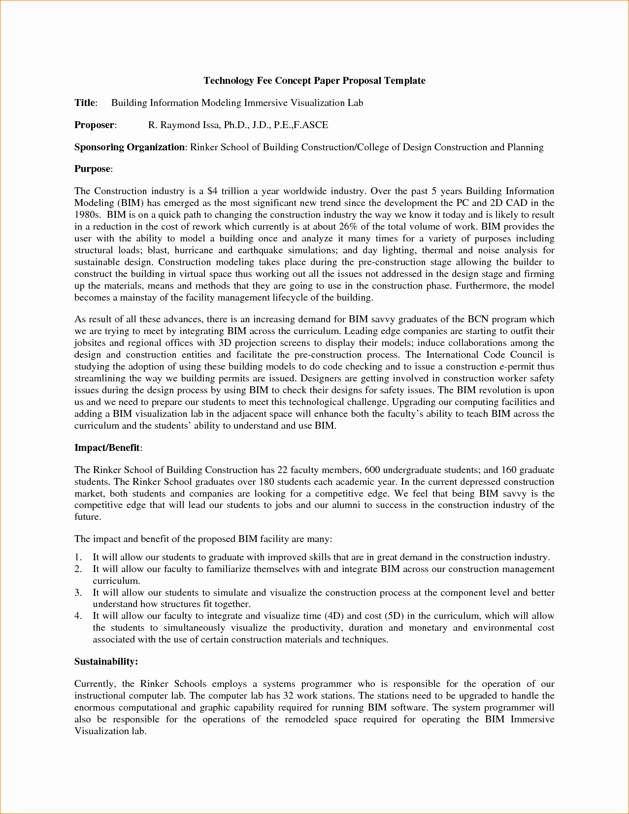 Research Paper Proposal Template Awesome Essay Example Doc