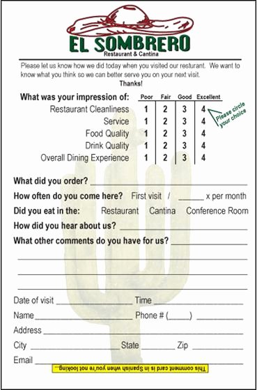 Restaurant Comment Card Template Free Awesome 19 Best Restaurant Branding Posters Images On Pinterest
