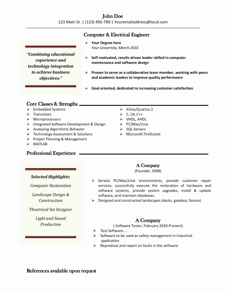 Resume Template for Mac Luxury Resume Maker for Mac Resume Ideas