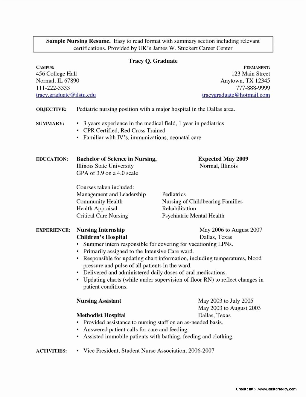 Resume Template for Medical assistant New Sample Resumes for Medical assistant Students Resume