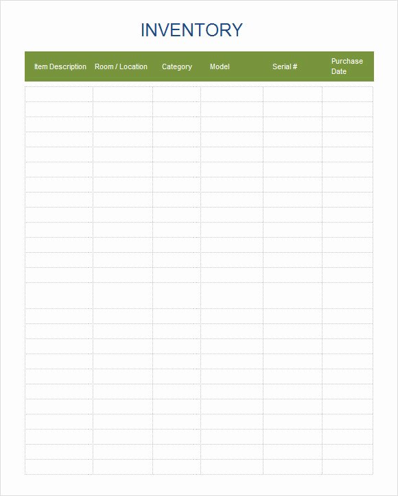 Retail Inventory Excel Template Best Of Inventory Spreadsheet Template 5 Download Free Documents