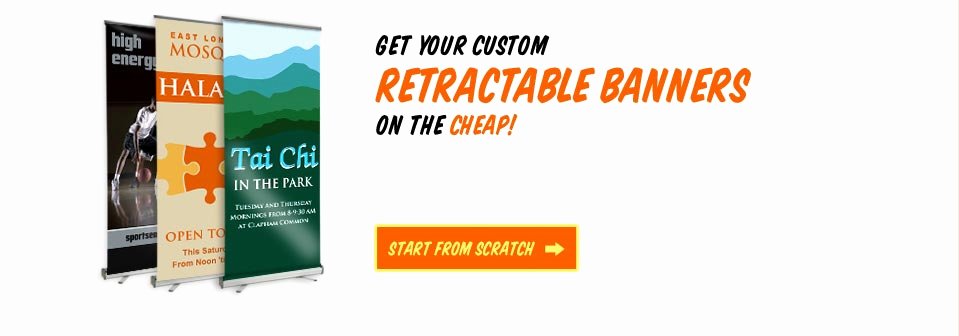 Retractable Banner Design Template New Retractable Banners &amp; Pop Up Banners