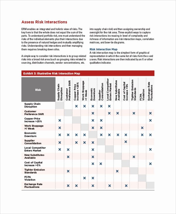 Risk assessment Report Template Best Of 8 Sample Risk assessment Reports