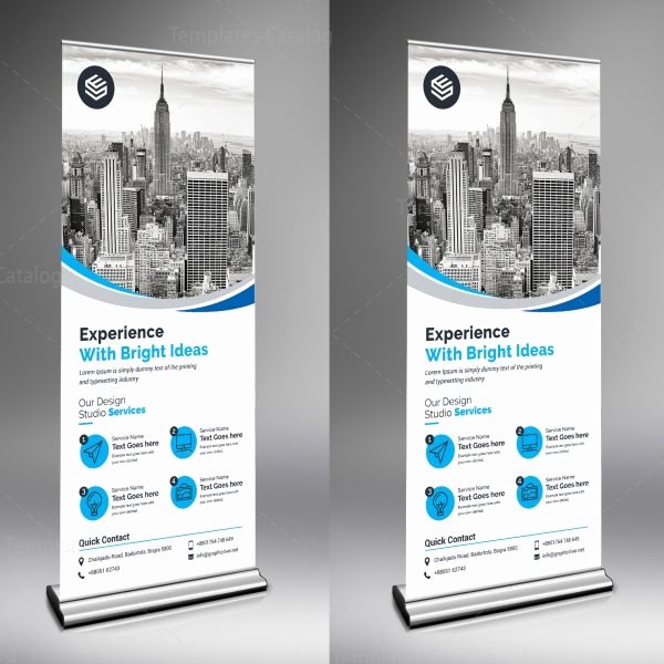 Roll Up Banners Template Unique Rigel Creative Roll Up Banner Template Template
