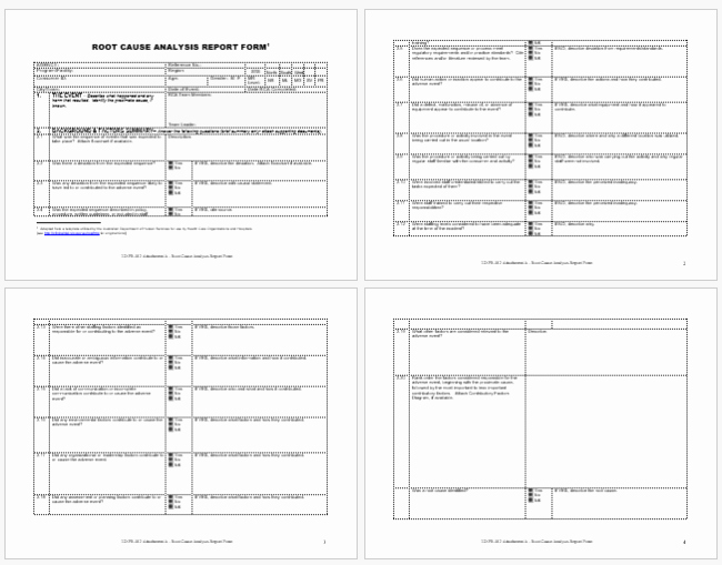 Root Cause Template Excel Best Of 24 Root Cause Analysis Templates Word Excel Powerpoint