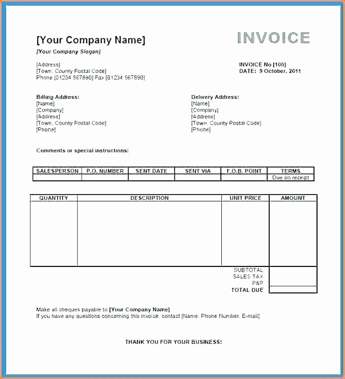 Sale Invoice Template Word Beautiful Receipt for In E Tax Rental Template Word Info