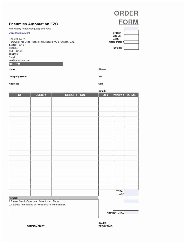 Sale order form Template Lovely 9 Sales order form Templates Free Samples Examples