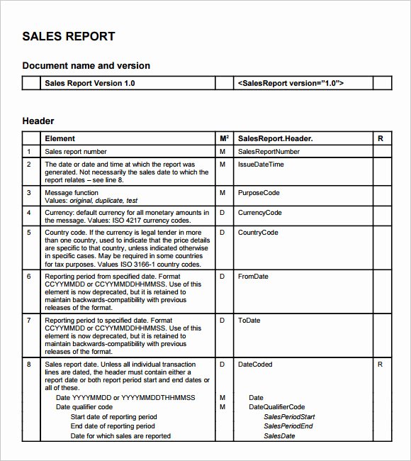 Sales Call Report Template Unique 12 Sales Call Report Sample – Free Examples &amp; format