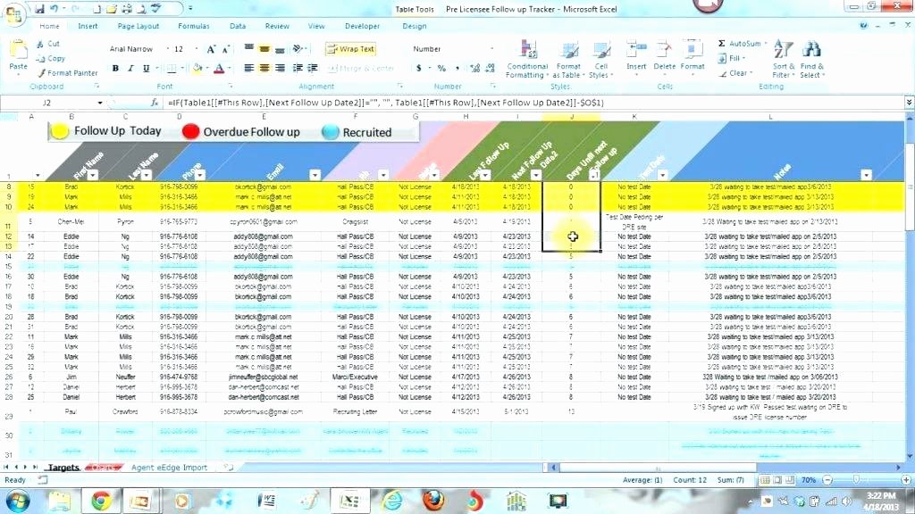 Sales Leads Excel Template Awesome Quotation Tracking Spreadsheet Quote Tracking Spreadsheet