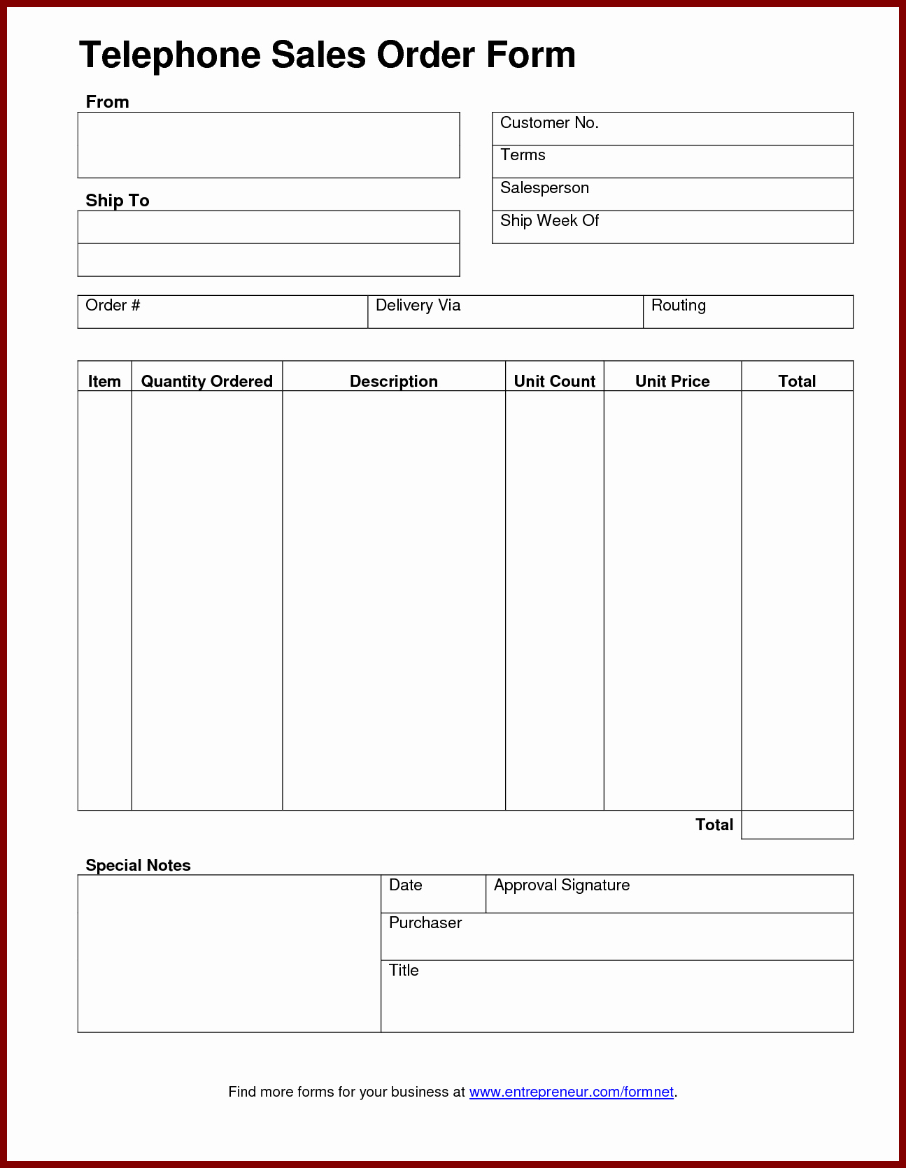 Sales order form Template Luxury Delivery order Template Bamboodownunder