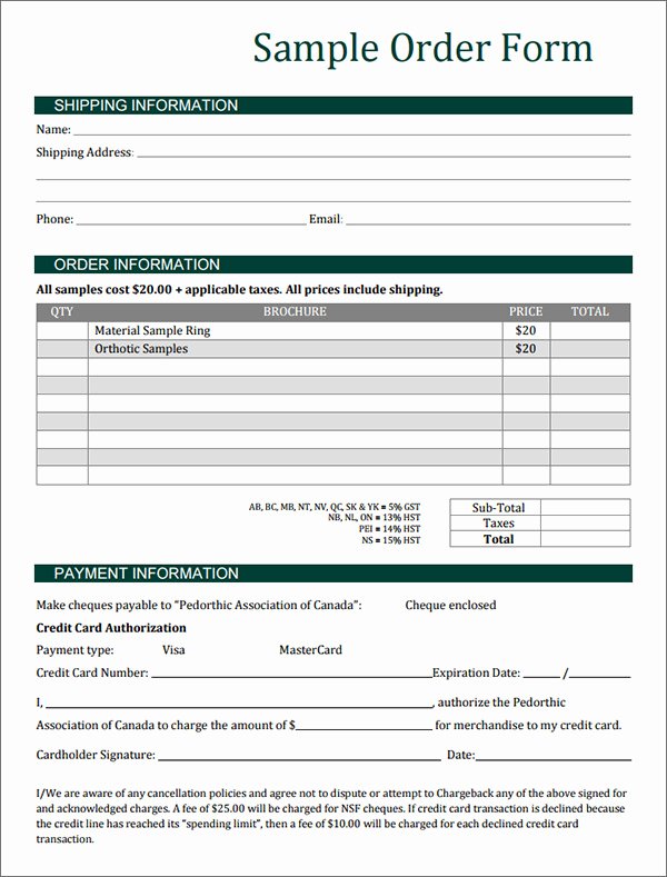 Sales order form Template New order form Template 19 Download Free Documents In Pdf