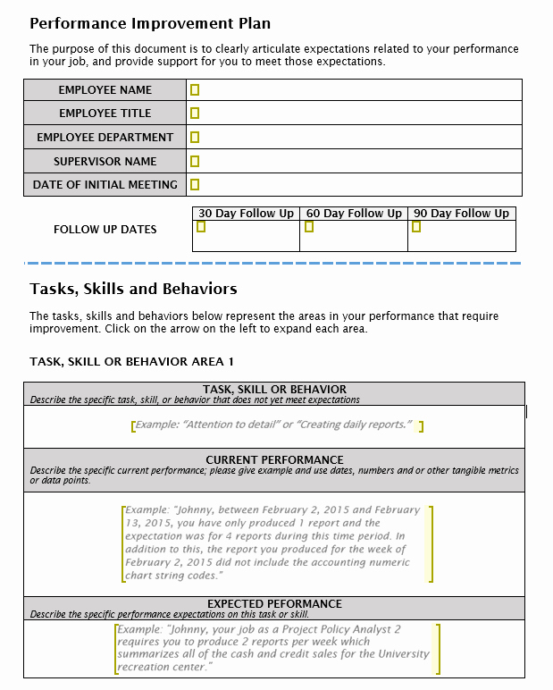 Sales Performance Improvement Plan Template Awesome Managing Performance Challenges