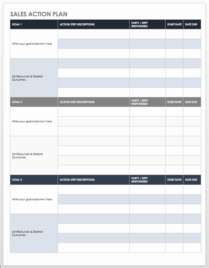 Sales Planning Template Excel Luxury Free Sales Pipeline Templates