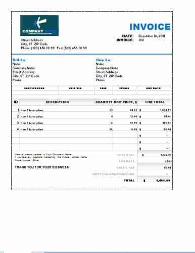 Sales Receipt Template Excel Awesome Sales Invoice Templates [27 Examples In Word and Excel]