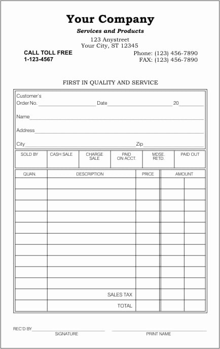 Sales Receipt Template Excel Beautiful 6 Free Sales Receipt Templates Excel Pdf formats