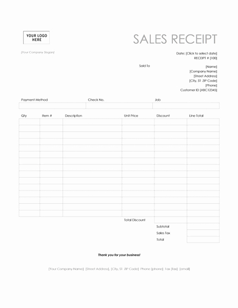 Sales Receipt Template Excel Elegant Receipt Templates Archives Microsoft Word Templates