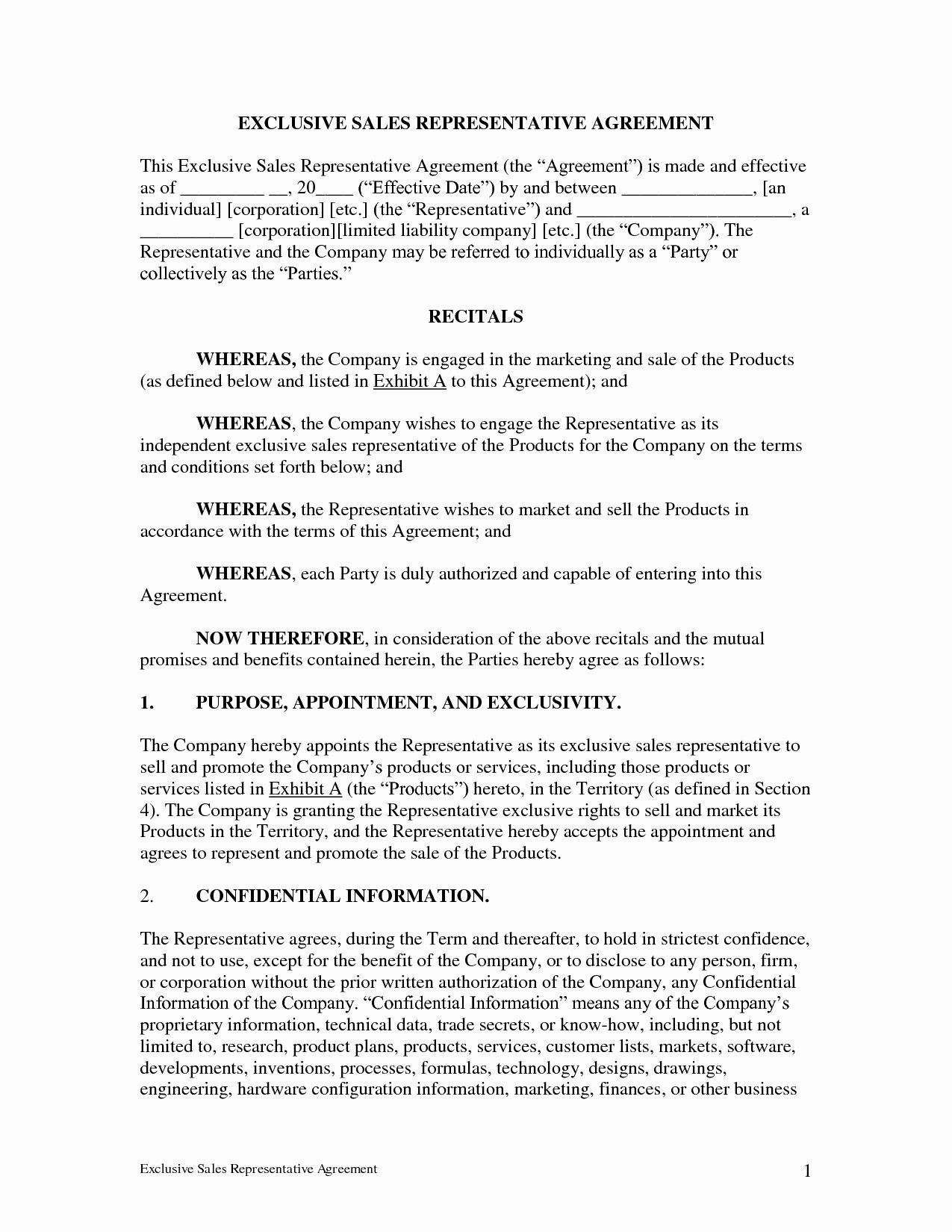 Sales Rep Agreement Template Beautiful 43 Special Standard Independent Contractor Sales