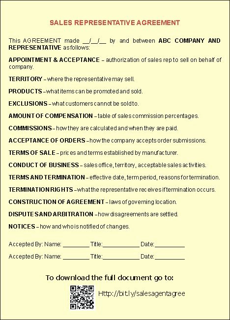 Sales Rep Agreement Template Fresh 1000 Images About Sales Representative Agreements On