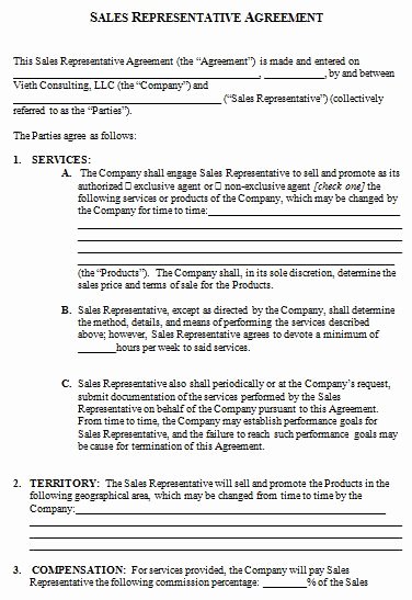 Sales Rep Contract Template Inspirational How to Create Your Own Sales Contract Template with