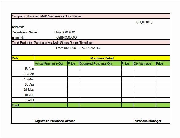 Sales Report Template Excel New Sales Report Template