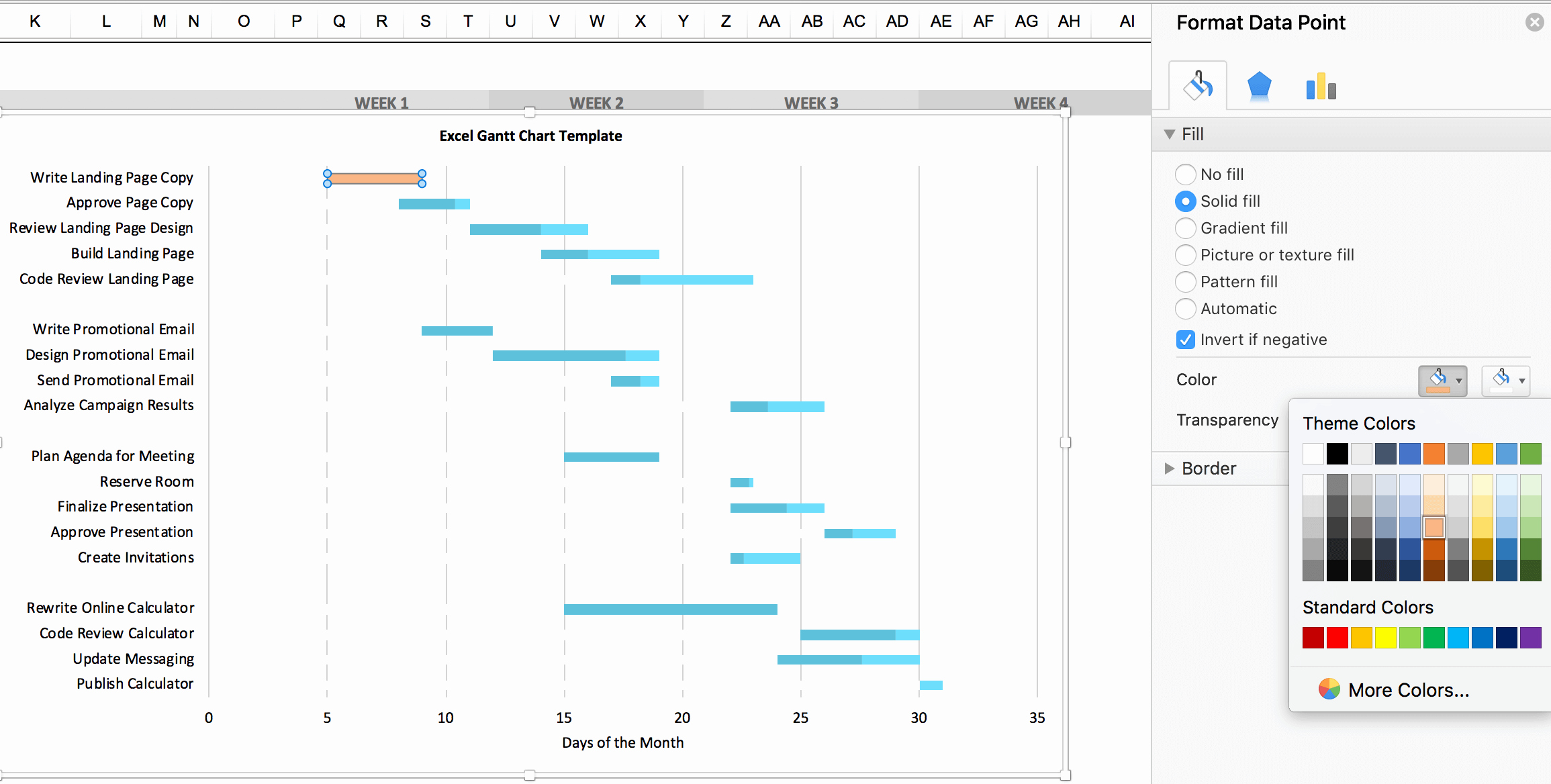 Sample Gantt Chart Template New Free Gantt Chart Excel Template Download now