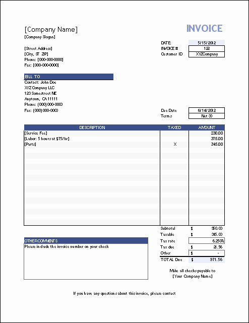 Sample Invoice Template Excel Best Of Vertex42 Invoice assistant Invoice Manager for Excel
