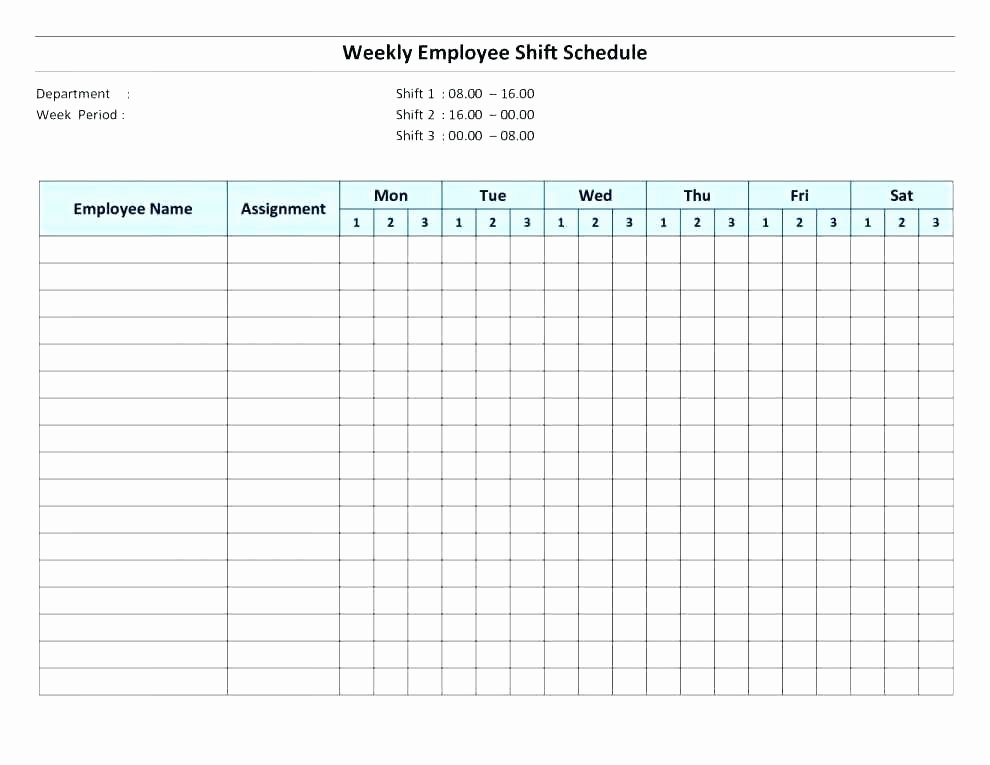 Schedule Of Availability Template Awesome Excel Shift Schedule Template Work Back and Free Monthly