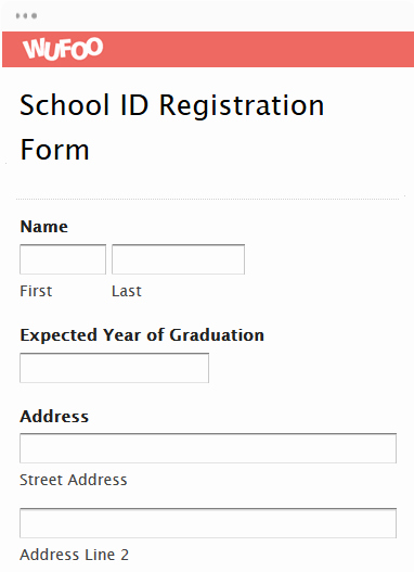 School Registration form Template Inspirational form Templates Archive