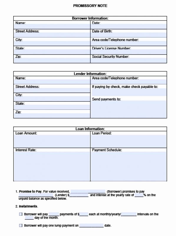 Secured Promissory Note Template Pdf Fresh Secured Promissory Note Template