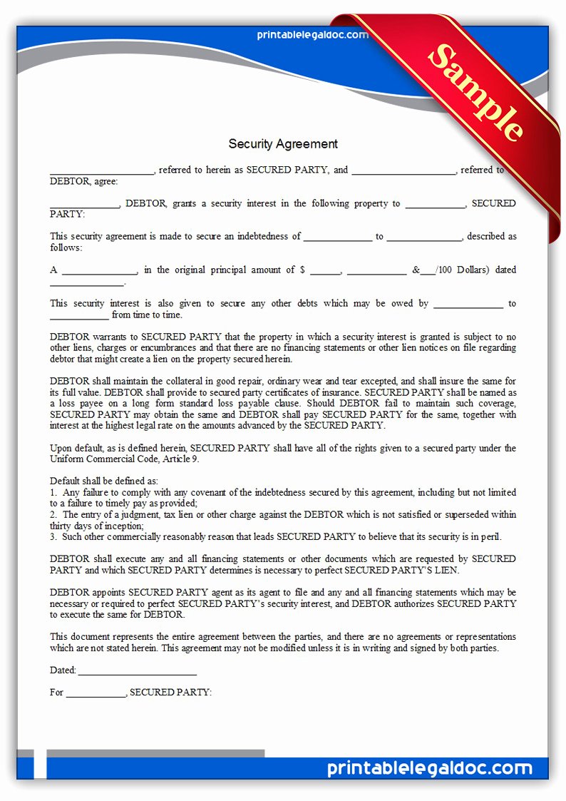 Security Guard Contract Template Awesome Security Guard Contract Template