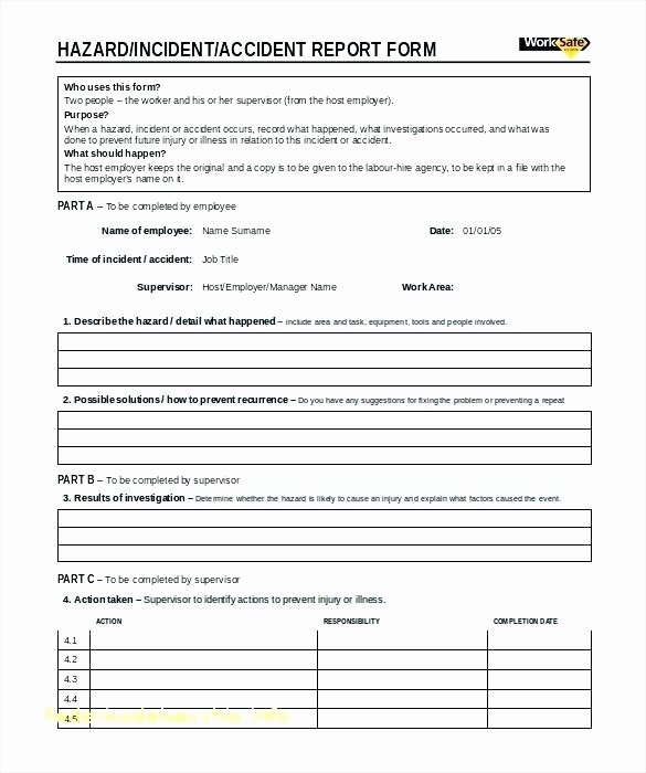 Security Guard Incident Report Template Beautiful Security Ficer Incident Report Template It Word Guard T