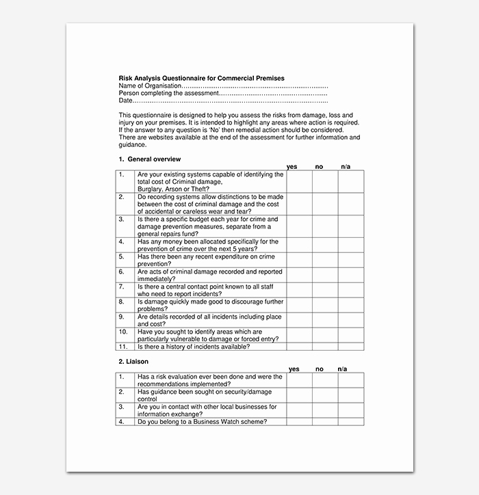 Security Risk assessment Template Beautiful Security assessment Template 18 Word Excel &amp; Pdf format