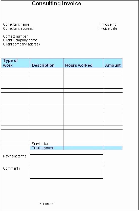 Self Employed Invoice Template Lovely Self Employed Invoice Template Uk Self Employed Invoice