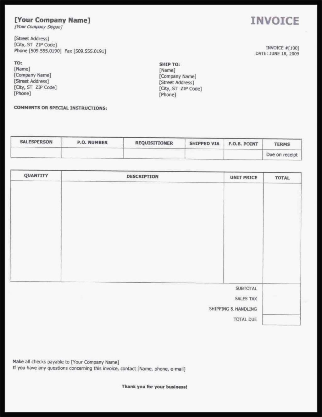 Self Employment Invoice Template Inspirational Self Employed Invoice Template Word