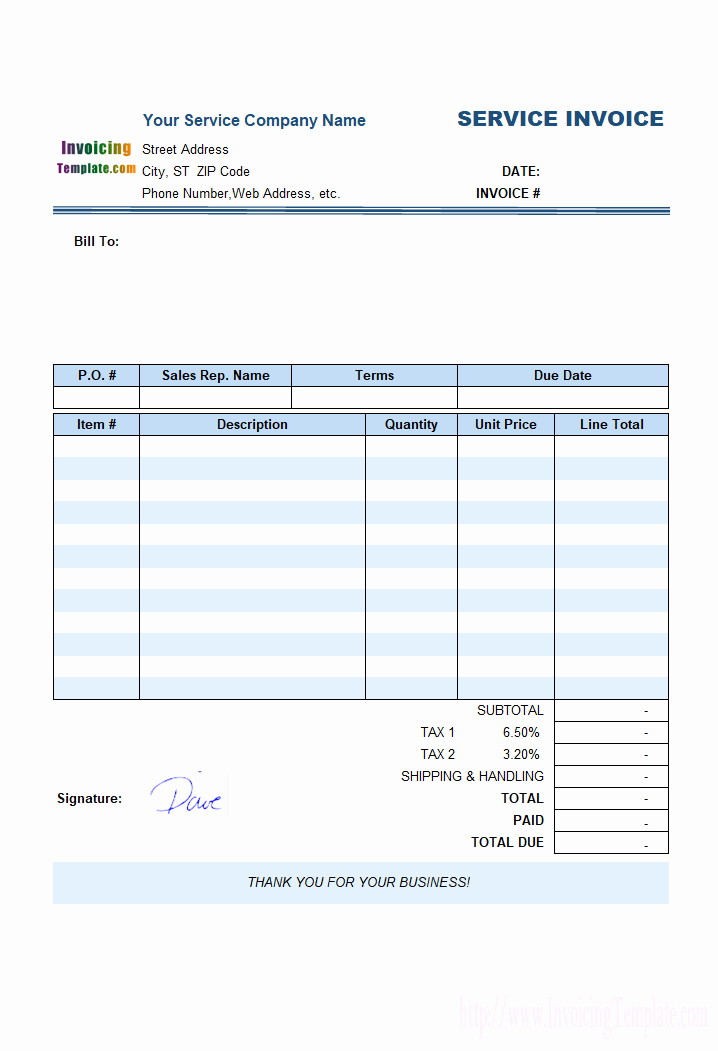 Service Invoice Template Free Beautiful Free Invoice Template for Hours Worked 20 Results Found