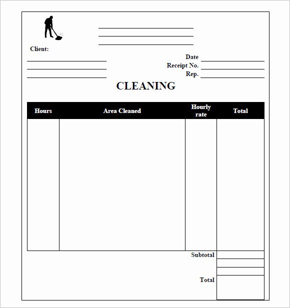 Service Invoice Template Pdf Fresh 9 Service Receipt Templates – Free Samples Examples