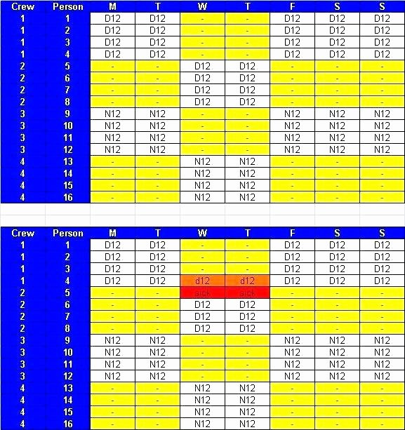 Shift Work Calendar Template Awesome Rotating Schedules 3 Team Shift Pattern Examples Brochure