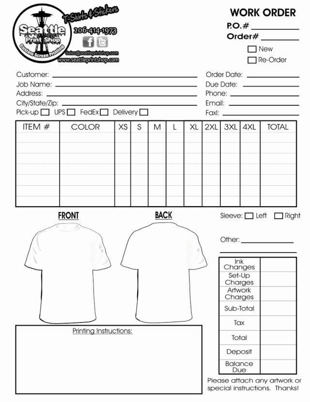 Shirt order form Template Best Of Printable T Shirt order forms Templates Excel Template