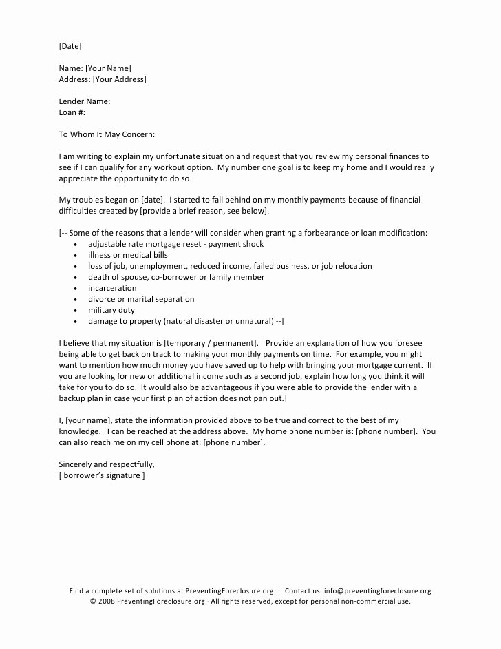 Short Sale Hardship Letter Template Awesome Hardship Letter Sample Template